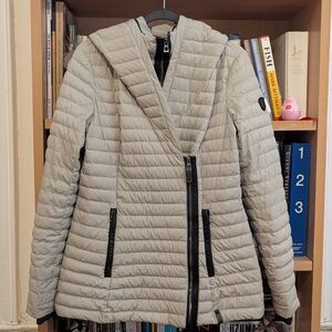 Rudsak Meg Leather Trim Down Coat